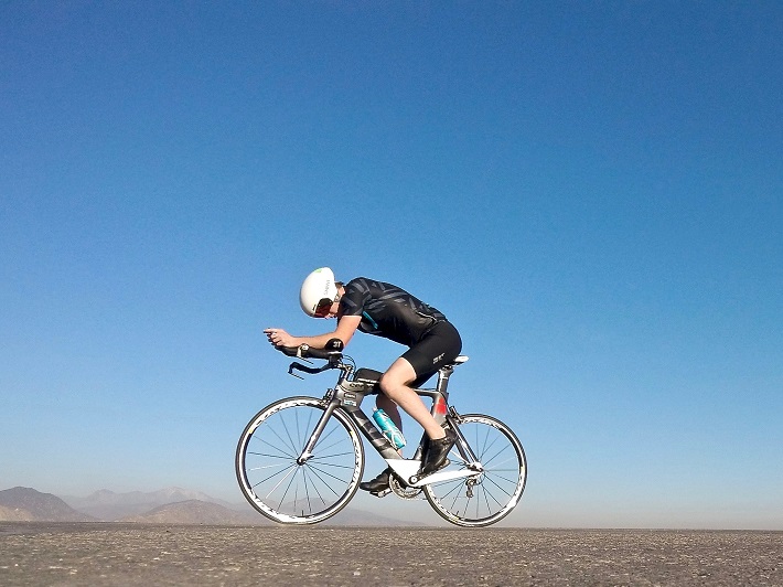 Guy Cycling