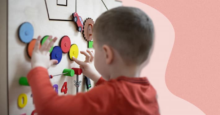 These toys are created to help children who have a low or high sensory threshold and while most of them focus on taste, sight, hearing, taste and smell, some focus on body awareness and balance as well. 