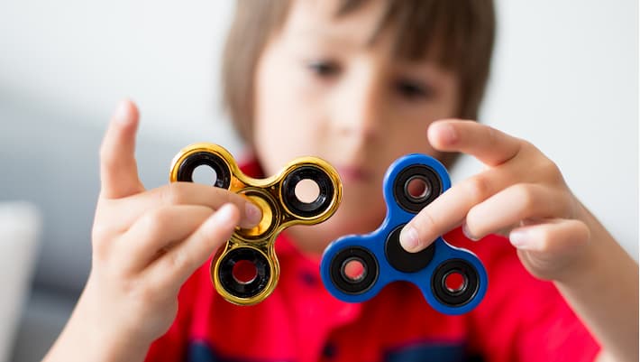 We’ve all heard about fidget spinners as they were the latest craze a few years back. They can help children focus by keeping their hands occupied