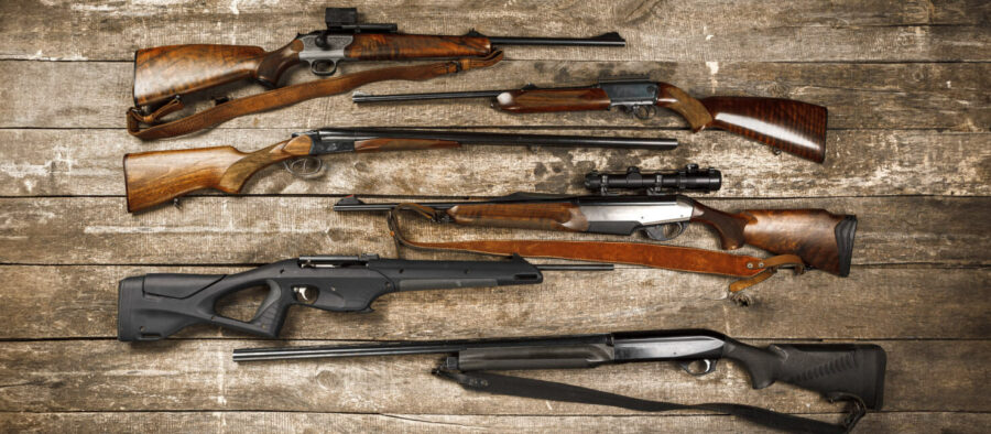 different types of rifles